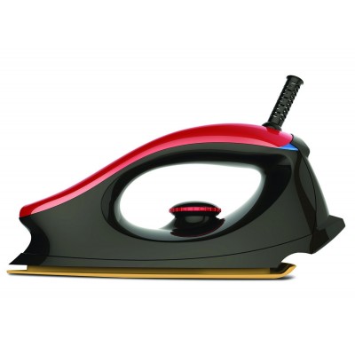 Bajaj Majesty One 1000-Watt Dry Iron (Red/Black)