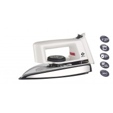 Bajaj Popular 1000-Watt Light Weight Dry Iron (White)