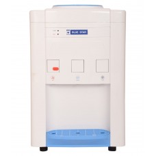 Blue Star Plastic Water Dispenser, Standard Size (White and Blue) 