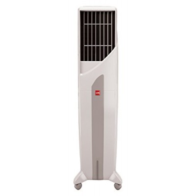 Cello Tower Plus 50-Litre Air Cooler with Remote (White/Grey)