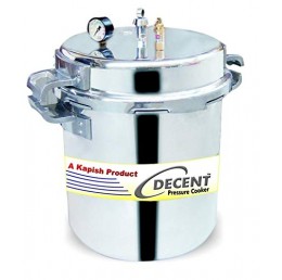 Decent Big Boy 100 litres Aluminium Pressure Cooker Outer Lid ISI Marked