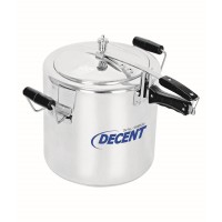 Decent Classic 18 litres Aluminium Pressure Cooker Inner Lid ISI Marked