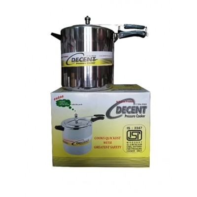 Decent Classic 12 litres Aluminium Pressure Cooker Inner Lid ISI Marked