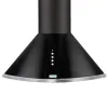 Faber Hood Class Plus PB BK LTW 60 cm 1000 m³/HR Pyramid Kitchen Chimney (2 Baffle Filters, Black)