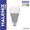 Halonix Radar 10W B22 Cool Day White Motion Sensor Led Bulb (Auto on-Auto off, Pack of 1, White)