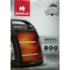 Havells Bero Quartz Black 800 watt 2 Rod Room Heater (2 Heat Settings 2 Year Product Warranty)