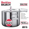 Hawkins Bigboy Pressure Cooker, 18 Litre, Silver (BB18)