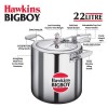 Hawkins Bigboy Pressure Cooker, 22 Litre, Silver (BB22)