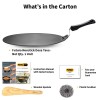 Hawkins Futura Nonstick Dosa Tava, Diameter 28 cm, Thickness 4.88 mm, Black (NDT28) 