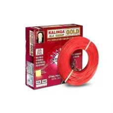 Kalinga Gold 1.5 Sq mm FR PVC Wire (Red, 90 Mtr)