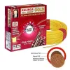 Kalinga Gold 1.5 Sq mm FR PVC Wire (Yellow, 90 Mtr)