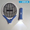 Oreva ORMR-017 Mosquito and Insects Repellent with Detachable LED Torch 400 mAh Battery Mosquito Racket-Multicolour