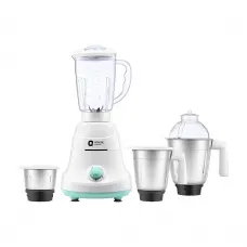 Orient Electric Kitchen Kraft MGKK75B4 750-Watt Mixer Grinder with 4 Jars (White/Turquoise Blue)