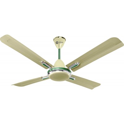 Orient Electric Quadro Ornamental 1200mm Ceiling Fan (Sea Green/Oyester Green)