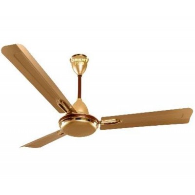 Orient Electric Quasar Ornamental 1400 MM Premium Ceiling Fan (Golden Chocolate)