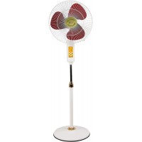 Orient Electric Stand-39 400 MM Pedestal Fan with Remote (Opel White) 