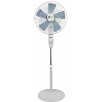 Orient Electric Wind Pro Stand-70 400 MM High Speed Pedestal Fan (White/Blue Tint)