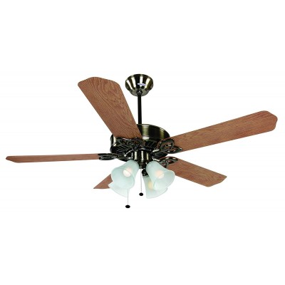 Orient Electric Subaris 1300mm Underlight Ceiling Fan (Antique Brass)