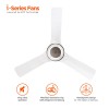 Orient Electric i-Float IOT 1200mm Energy efficient Ceiling Fan with Inverter Technology and Remote (White) 