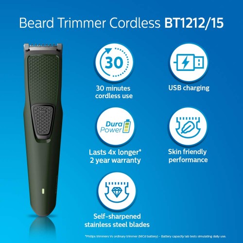 philips trimmer 1215 price