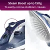 Philips PowerLife GC2996/20 2400W Steam Iron with up to 40 g/min steam Output, SteamGlide Soleplate, Drip-Stop, Vertical Steaming and Safety Shut-Off