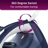 Philips PowerLife GC2996/20 2400W Steam Iron with up to 40 g/min steam Output, SteamGlide Soleplate, Drip-Stop, Vertical Steaming and Safety Shut-Off