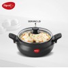 Pigeon By Stovekraft All-In-One Hard Anodized Super Cooker Set, 5 Ltrs, 4-Pieces, Black.