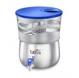 Prestige Tattva 1.0 Steel 16-Litres Water Purifier (Blue)