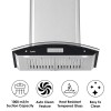 Prestige GKH 600 CS Plus 60cm 1000 m3/hr Kitchen Chimney (2 Baffle Filters, Steel/Grey)