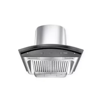 Prestige Oscar 600 Auto Clean with Motion Sensor 60cm 1000 m3/hr Kitchen Chimney Hood (2 Baffle Filters, Steel)