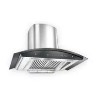 Prestige Oscar 900 Auto Clean with Motion Sensor 90cm 1000 m3/hr Kitchen Chimney Hood (2 Baffle Filters, Steel)