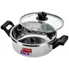 Prestige Clip-On Stainless Steel Cookware with Glass Lid, 3 litres