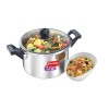 Prestige Clip On Stainless Steel Pressure Cookware, 5 Litres, Metallic Silver