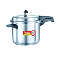 Prestige Deluxe Alpha Stainless Steel Pressure Cooker, 3.5 Litres