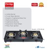 Prestige Marvel Plus GTM 03 AI 3 burner Glass top (Automatic, Black)