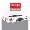 Prestige Marvel Plus GTM 03 AI 3 burner Glass top (Automatic, Black)