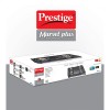 Prestige Marvel Plus GTM 04 Plus 4 burner Glass top (Manual, Black)