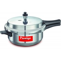 Prestige Popular Junior Deep Pan Pressure Cooker with Outer Lid, 4.1 Litres, Silver