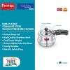 Prestige Nakshatra Alpha Svachh Handi 20257 Straight Wall Stainless Steel 3.5L Pressure Cooker, with deep lid for Spillage Control