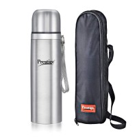 Prestige Stainless Steel Flask, 1 Litre, Silver