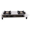 Prestige Star Stainless Steel 2 Burner Gas Stove, Metallic Silver