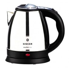 Singer Cutie DX Stainless Steel Electric Kettle, 1000 Watts (1.5L) 