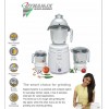 Sujata Dynamix Mixer Grinder, 900W, 3 Jars (White)