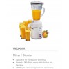 Sujata Megamix MM Mixer Grinder, 900W, 3 Jars (White)