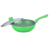 Wonderchef Royal Velvet Induction Base Aluminium Cookware Set, 5-Pieces, Green